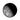 Untersetzer - Mond rund